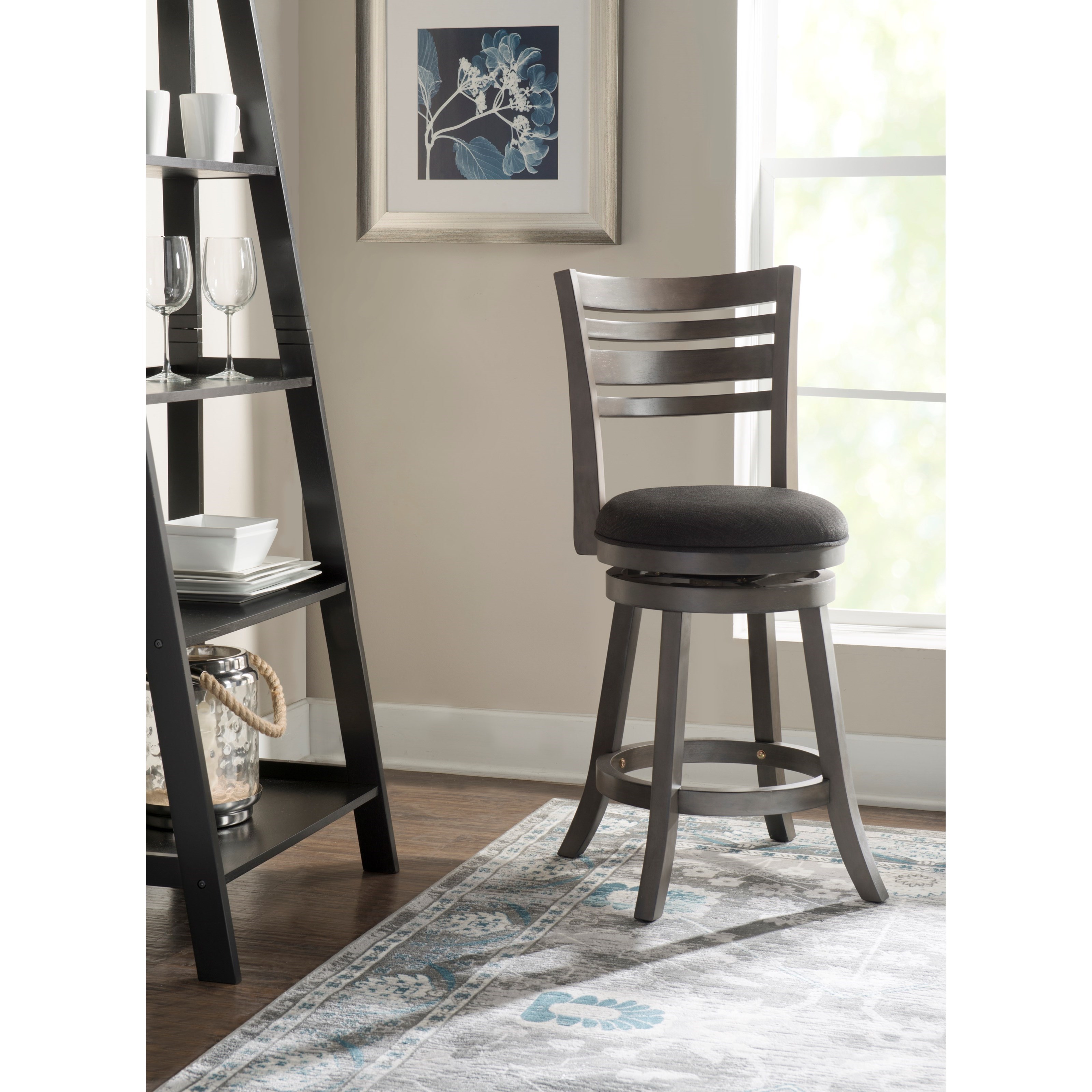 Powell Bar Stools Tables Tegan Grey Counter Stool Westrich Furniture Appliances Bar Stools