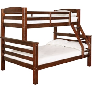 Powell Levi Children S Twin Over Full Bunk Bed A1 Furniture Mattress Bunk Beds