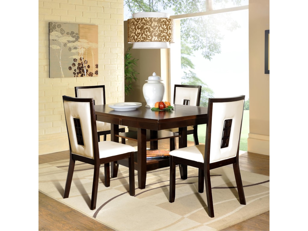 Powell Cafe Bradley Side Chair With Upholstered Seat Powell Cafe Bradley Side Chair With Upholstered Seat