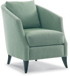 Casual Chair with Loose Pillow Back