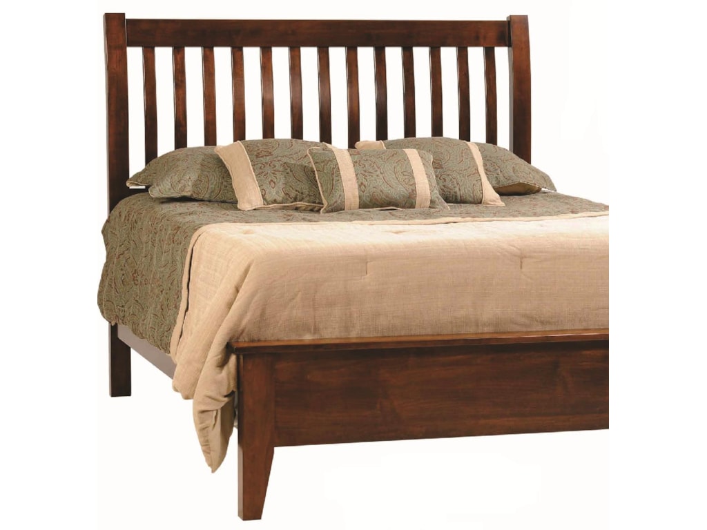 Rotmans Amish Huntington Shaker Queen Style Slatted Headboard Rotmans Amish Huntington Shakerqueen Slat Headboard