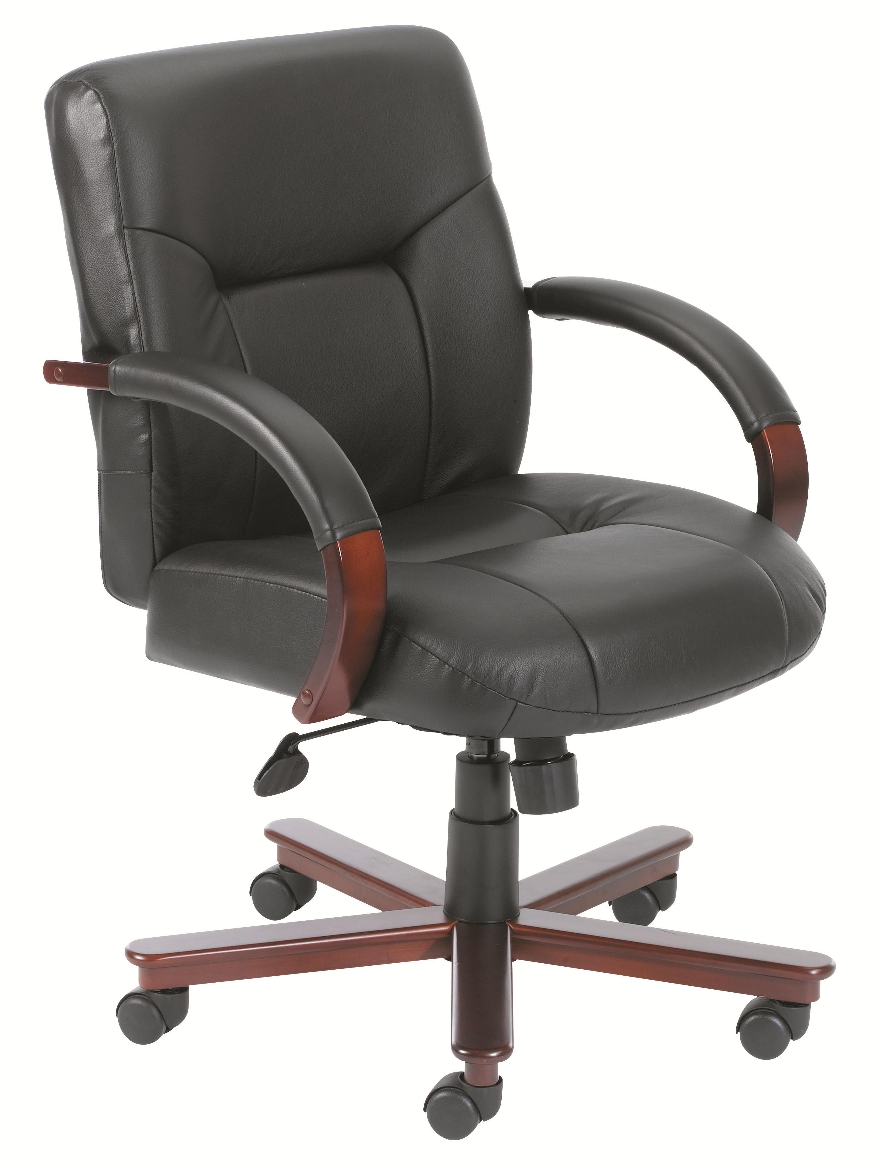 Presidential Seating Executive Chairs Executive Chair With Black Italian Leather Upholstery Westrich Furniture Appliances Executive Desk Chairs