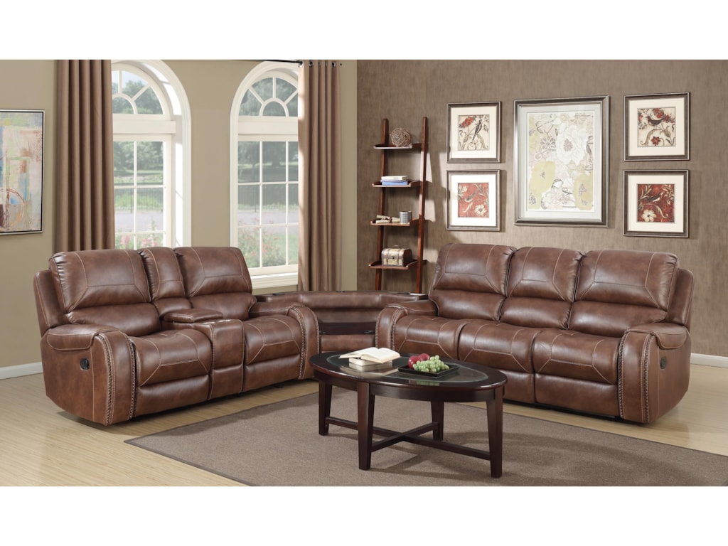 Prime Resources International Waylon Sofa W Drop Down Table Conlin S Furniture Reclining Sofas