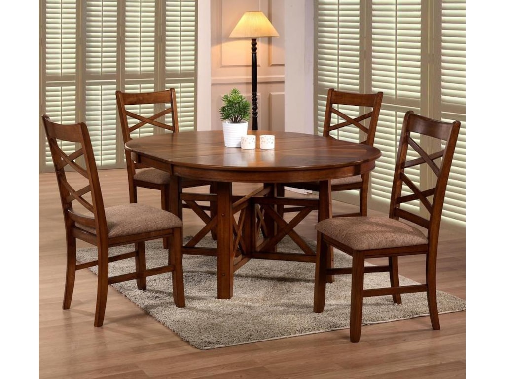 Primo International 65065 Piece Table & Chair Set