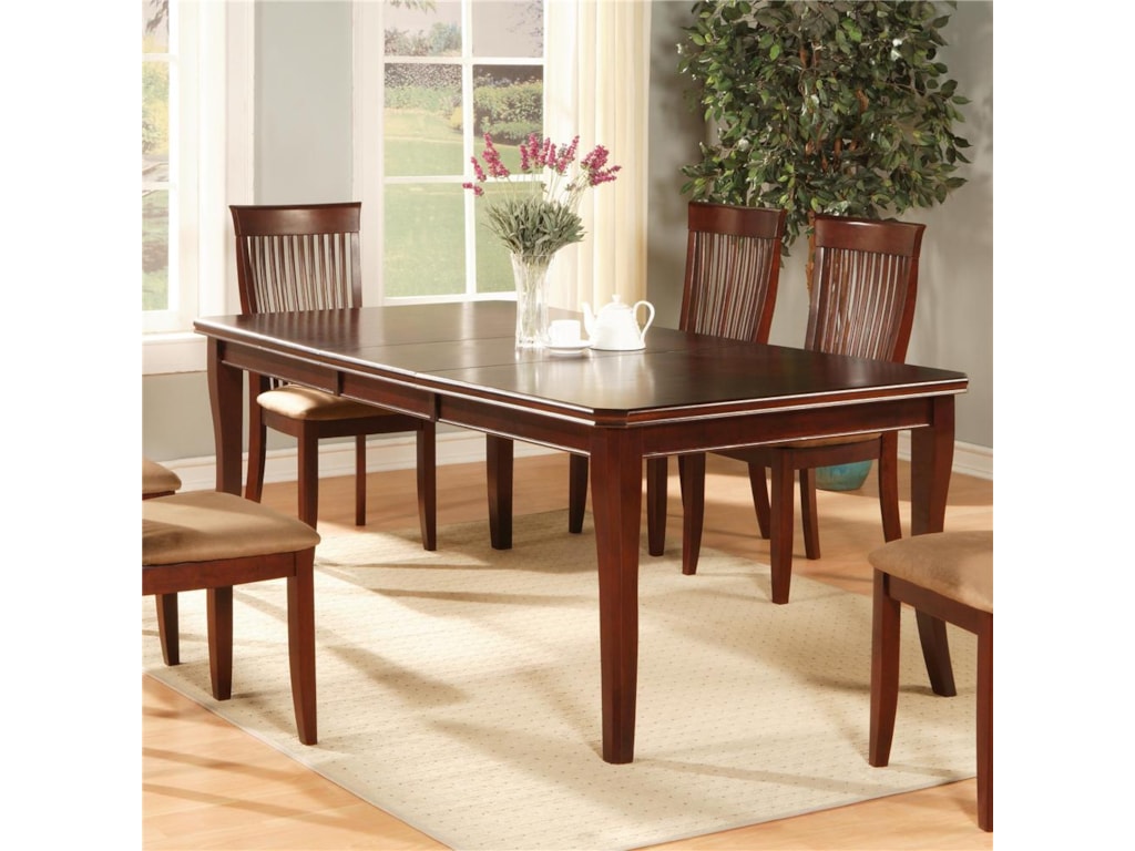 Primo International 8931Rectangular Leg Table
