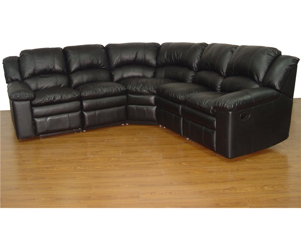 Primo International Bal Harbour 5 Piece Reclining Leather