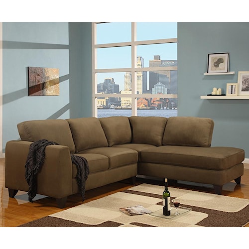 Primo International Gemma Sectional Sofa With Chaise Bullard Primo International Gemma Sectional Sofa With Chaise