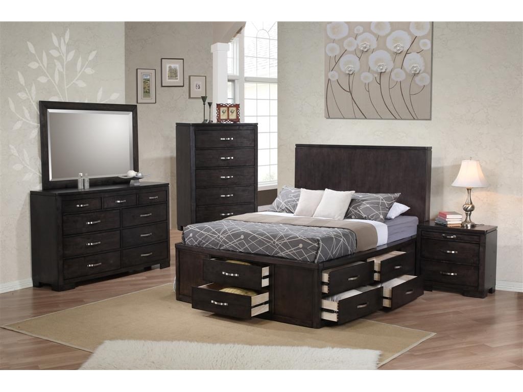 Private Reserve DublinKing Storage Bed
