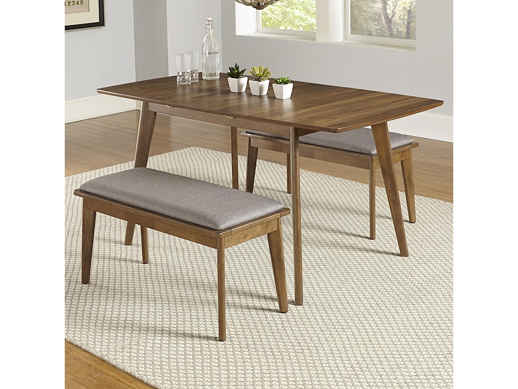 Eris Contemporary Rectangular Glass Top Table Chairs With