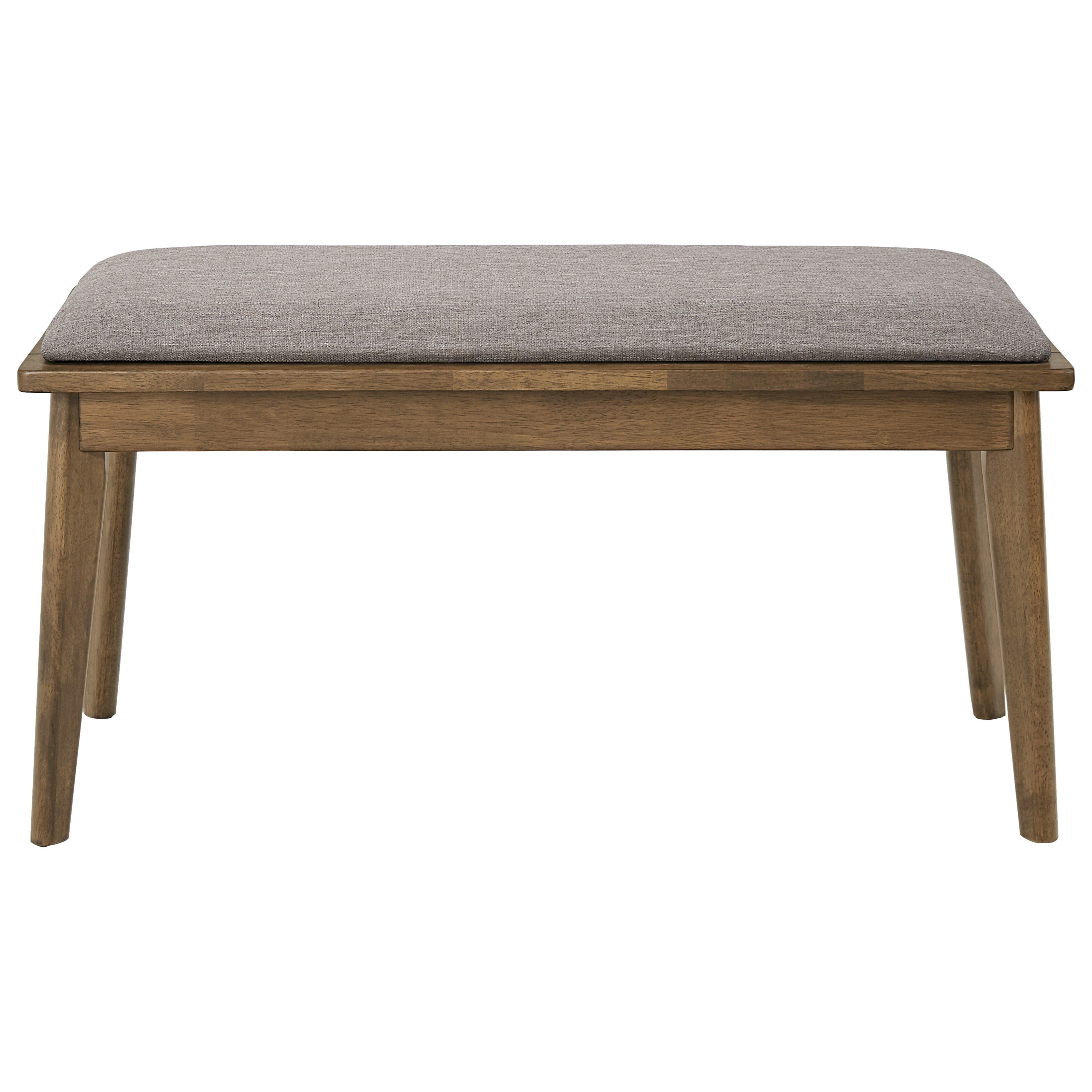 Progressive Furniture Arcade Mid Century Modern Dining Bench With
