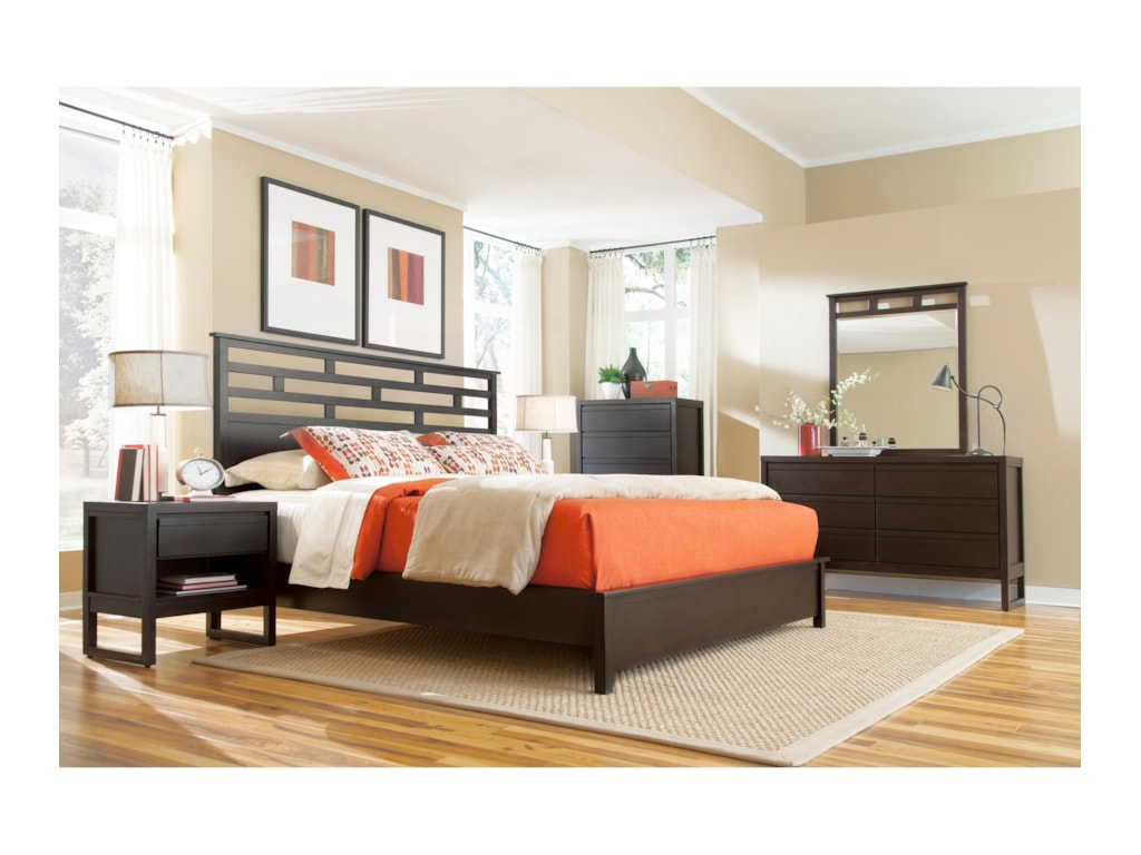 Progressive Furniture AthenaQueen Panel Bed
