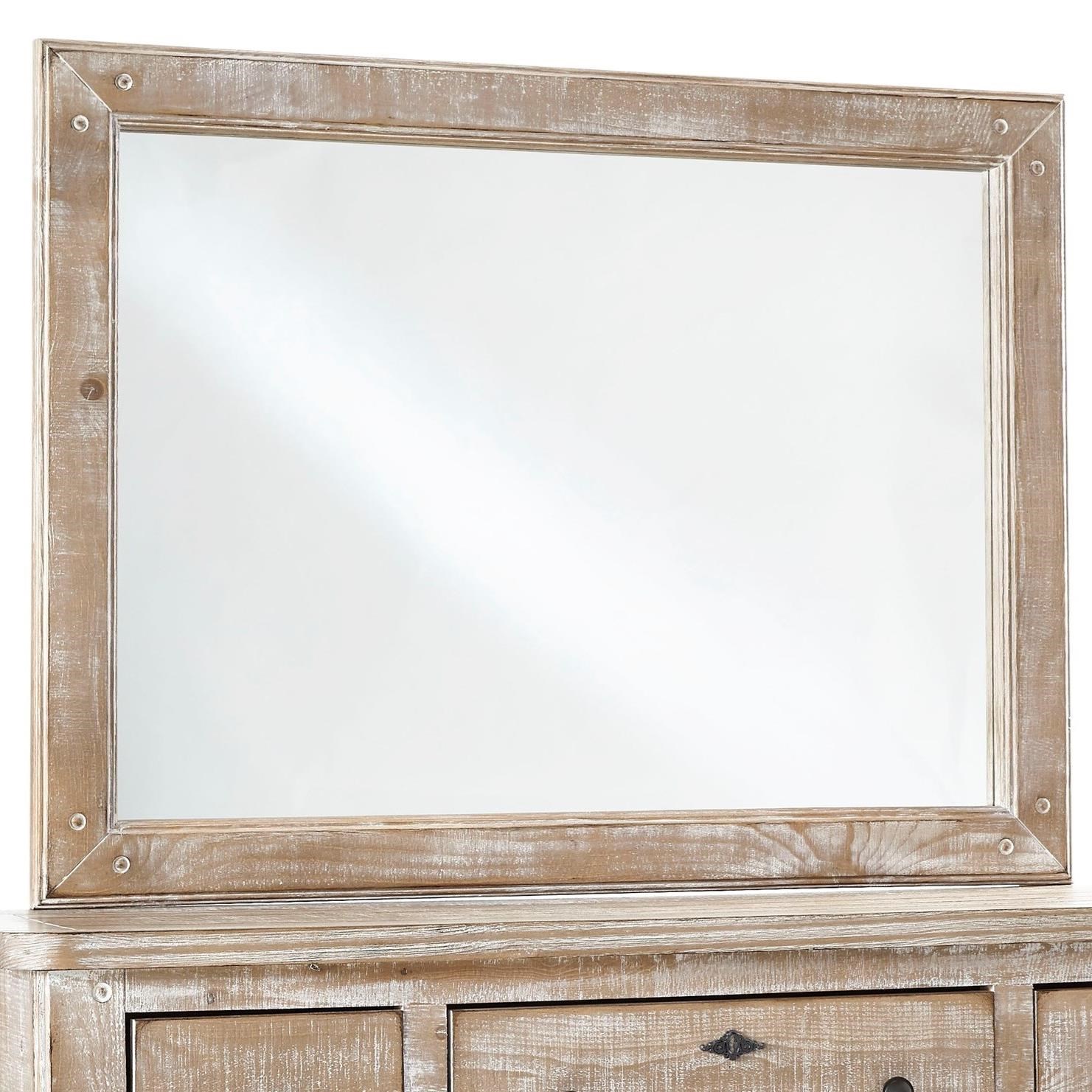 Progressive Furniture Chatsworth Cottage Distressed Pine Dresser