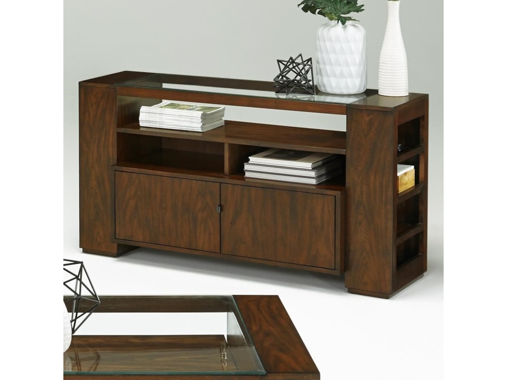 Progressive Furniture Contempo Sofa Console Table With Storage Progressive Furniture Contemposofa Console Table
