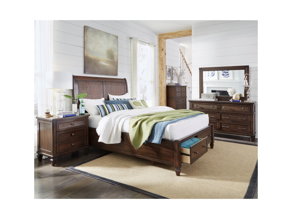 Progressive Furniture CoronadoQueen Storage Bed
