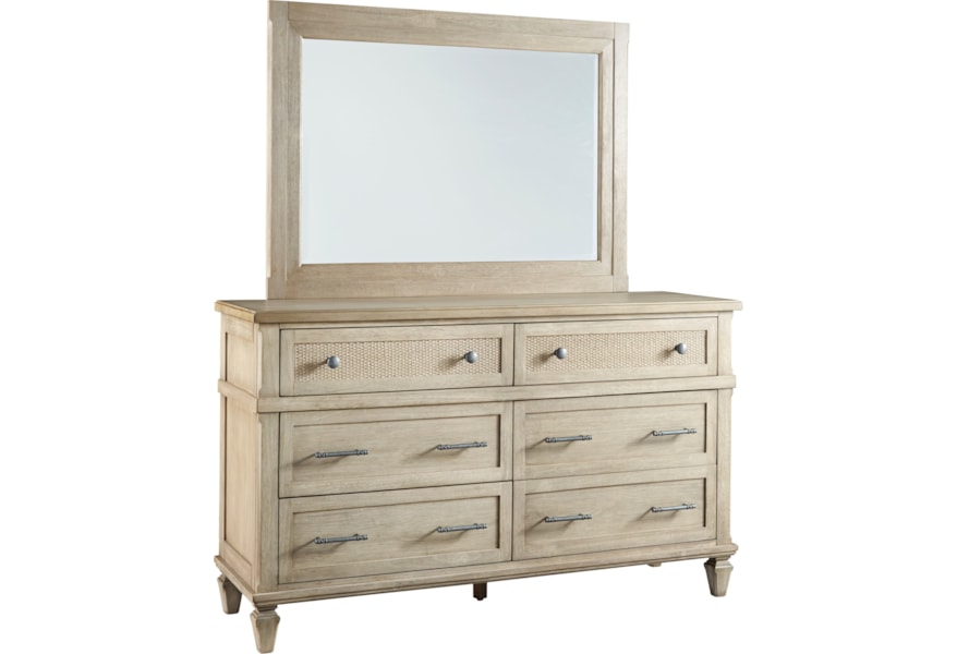 Progressive Furniture Coronado B131 23 50 6 Drawer Dresser And