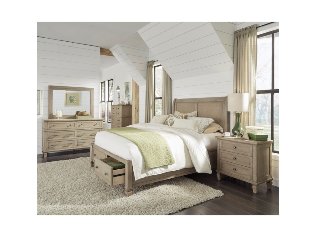 Progressive Furniture CoronadoQueen Storage Bed