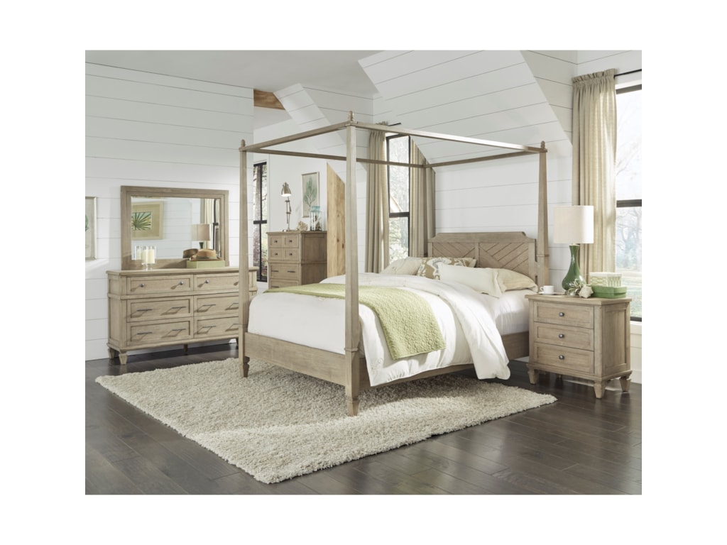 Progressive Furniture CoronadoKing Canopy Bed