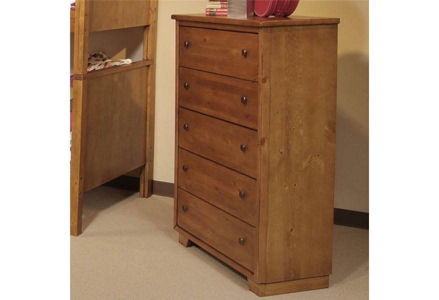 Progressive Furniture Diego Casual Five Drawer Chest Lindy S