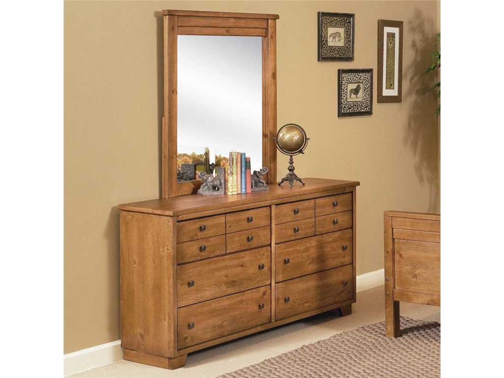 Progressive Furniture DiegoDresser & Mirror