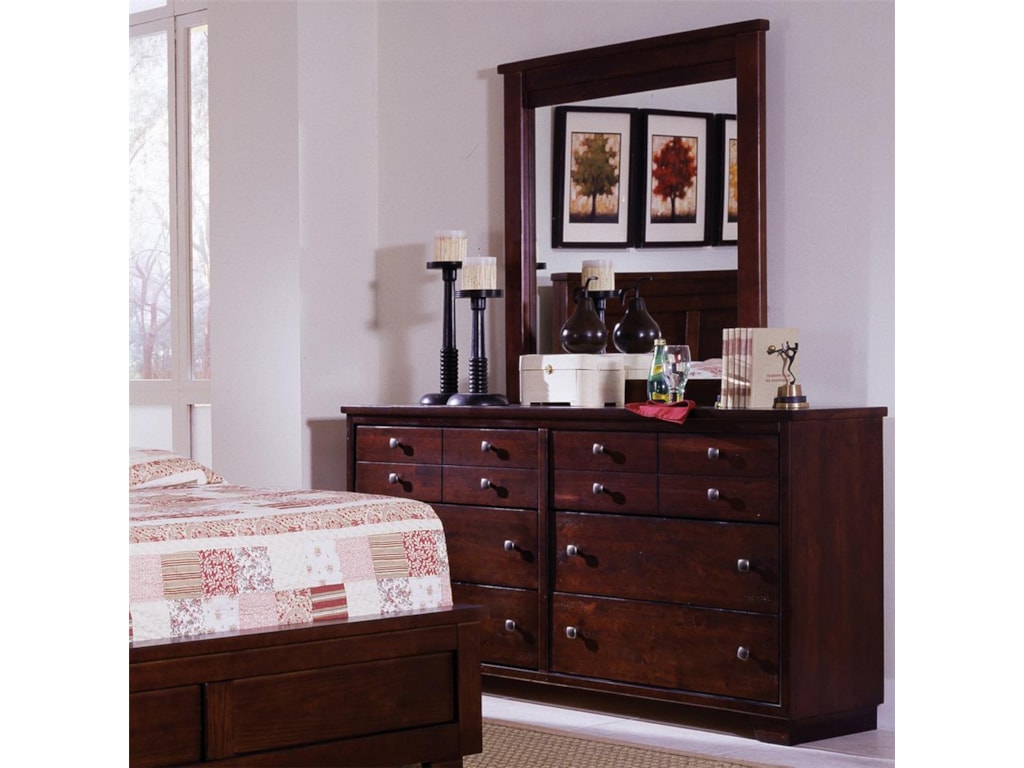 Progressive Furniture DiegoDresser & Mirror