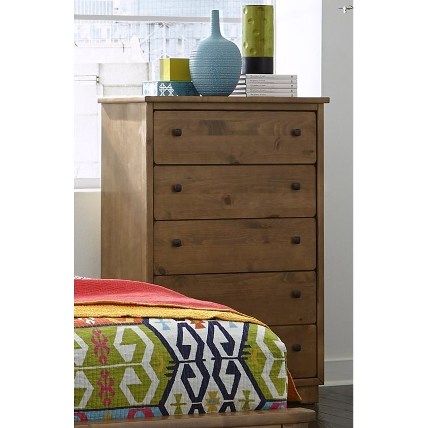 Progressive Furniture Diego Casual Five Drawer Chest Conlin S Furniture Drawer Chests
