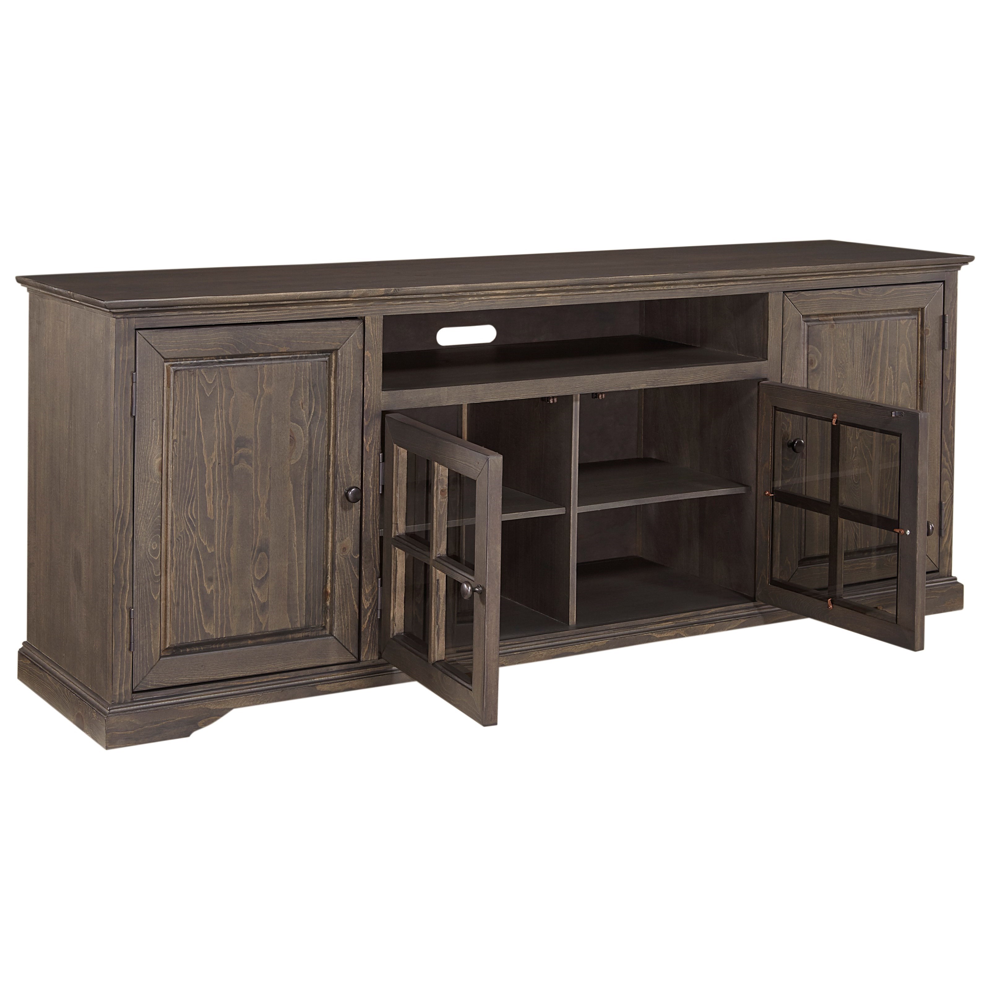 Progressive Furniture Hamilton Transitional 82" Console with Wire