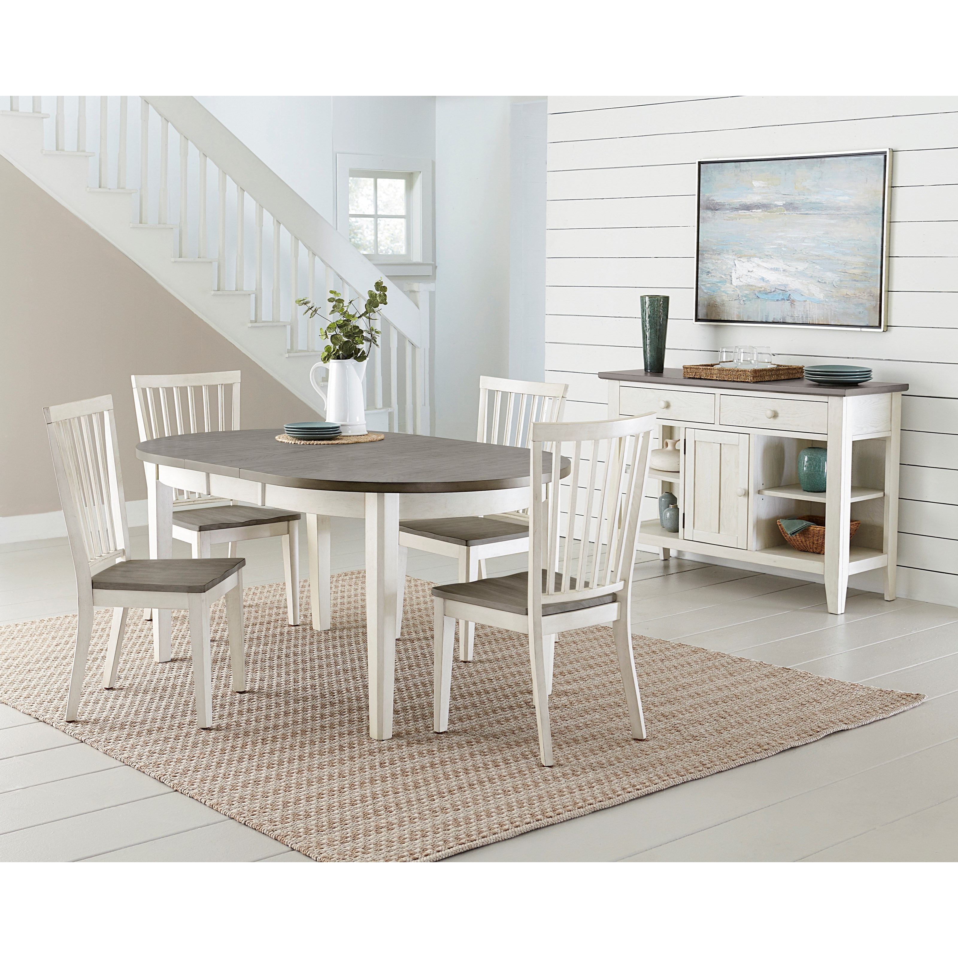 Progressive Furniture Lancaster Casual Dining Room Group Van