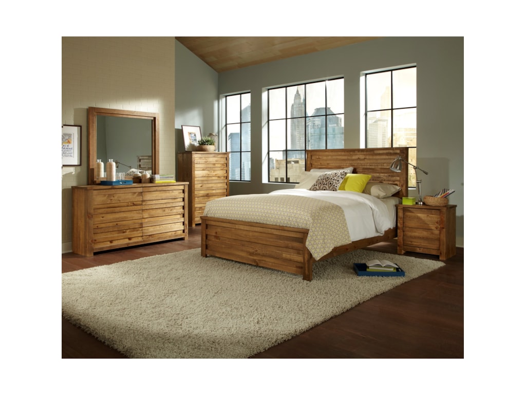 Progressive Furniture MelroseKing Panel Bed
