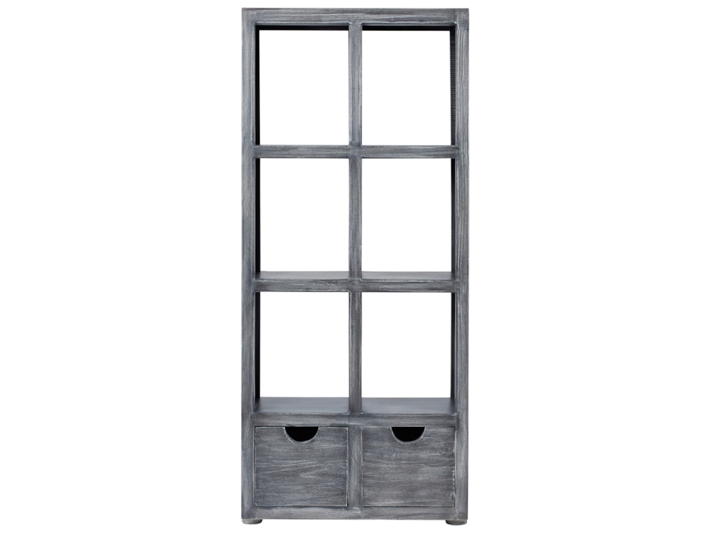 Progressive Furniture Oaklyn Transitional Bookcase With Open Back Progressive Furniture Oaklyn Transitional Bookcase With Open Back And 2 Drawers