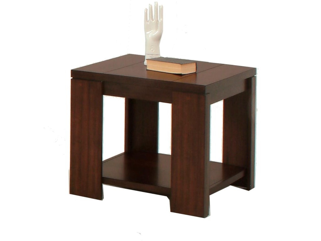 Progressive Furniture WaverlySquare Lamp Table