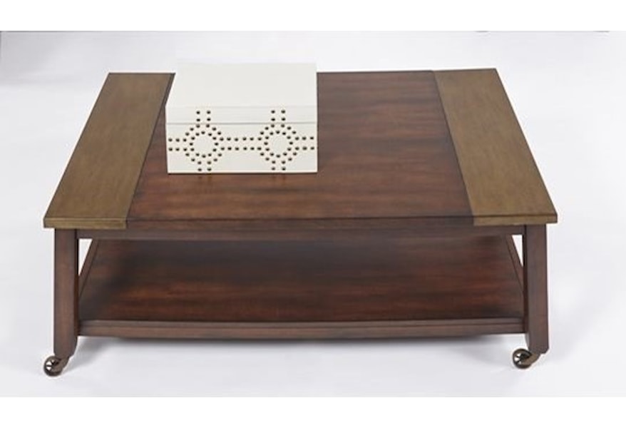 Progressive Furniture Sydney Transitional Tail Table With Sydney Transitional Tail Table