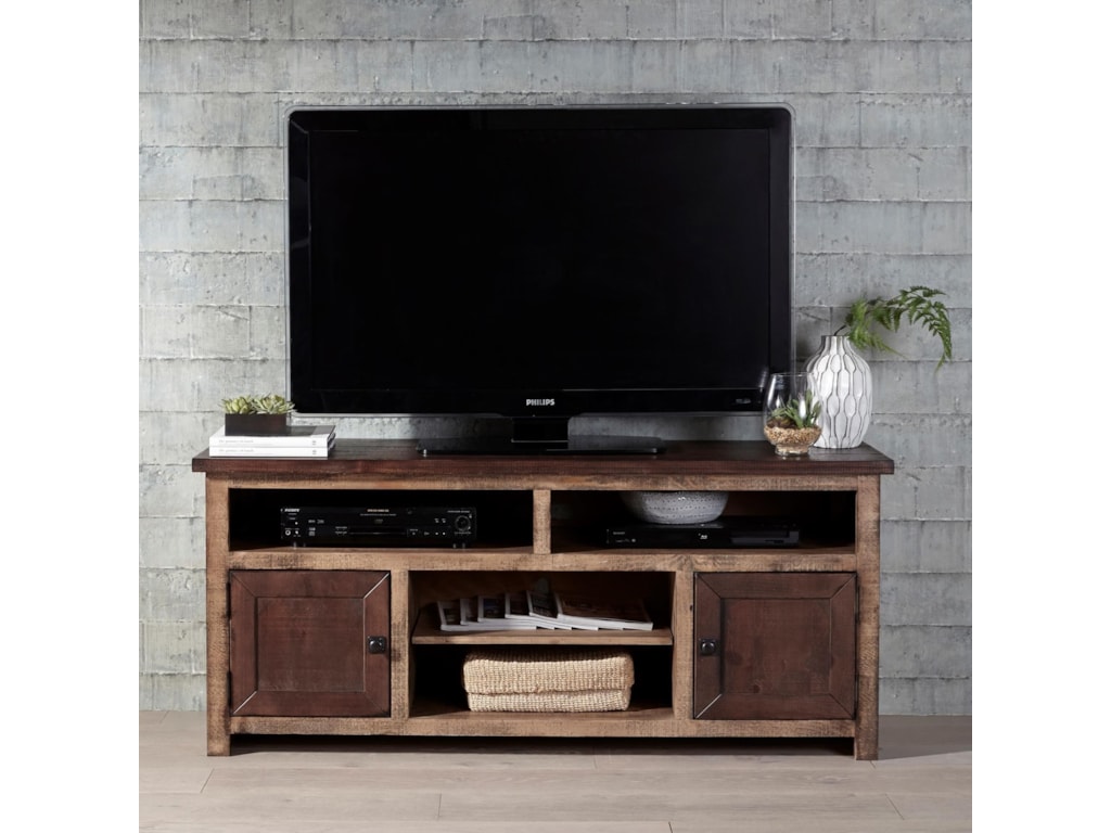 Progressive Furniture Trilogy 60 Inch Two Toned Console Vandrie Progressive Furniture Trilogy 60 Inch Two Toned Console Vandrie Home Furnishings Tv Stands