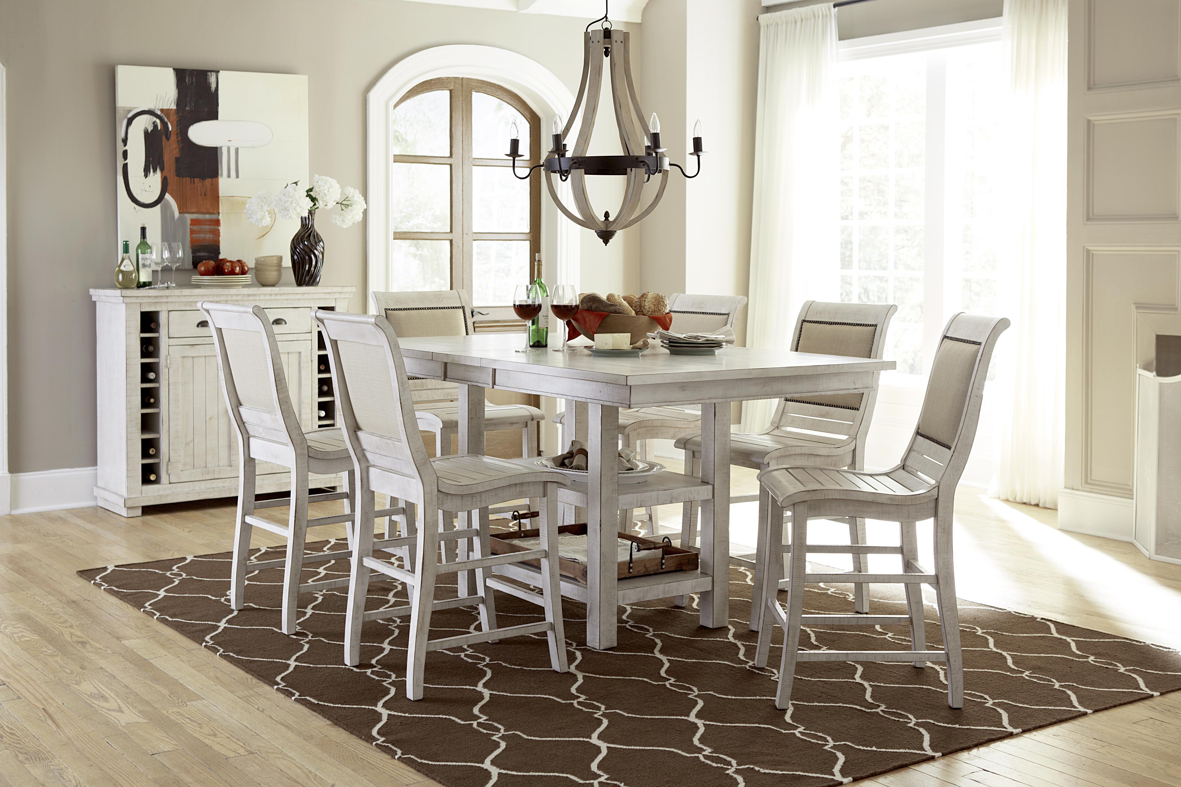 Progressive Furniture Willow Dining Formal Dining Room Group