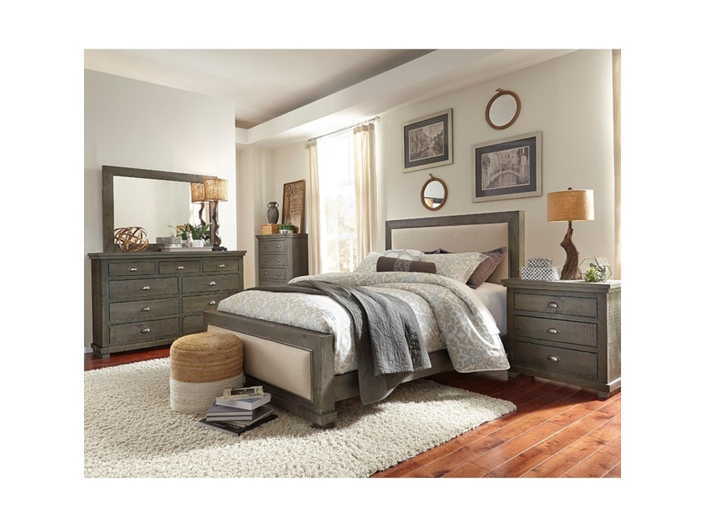 Progressive Furniture WillowFull Upholstered Bed