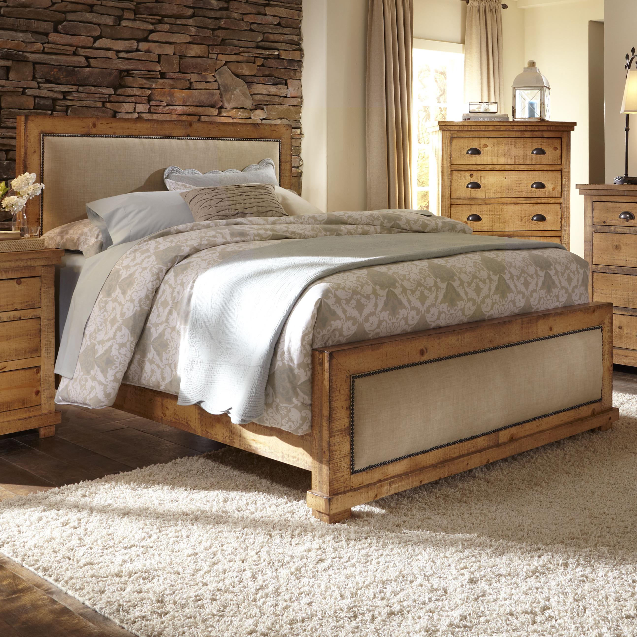 California King Pine Bed Frame
