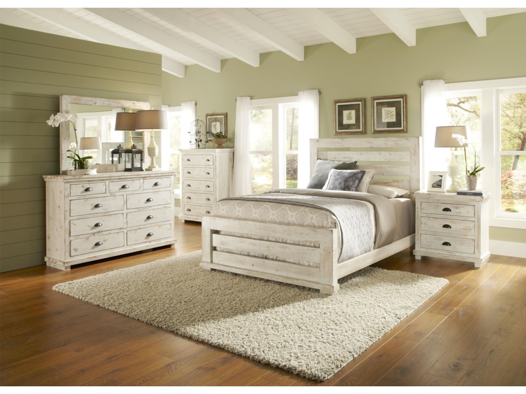 Progressive Furniture WillowKing Slat Bed