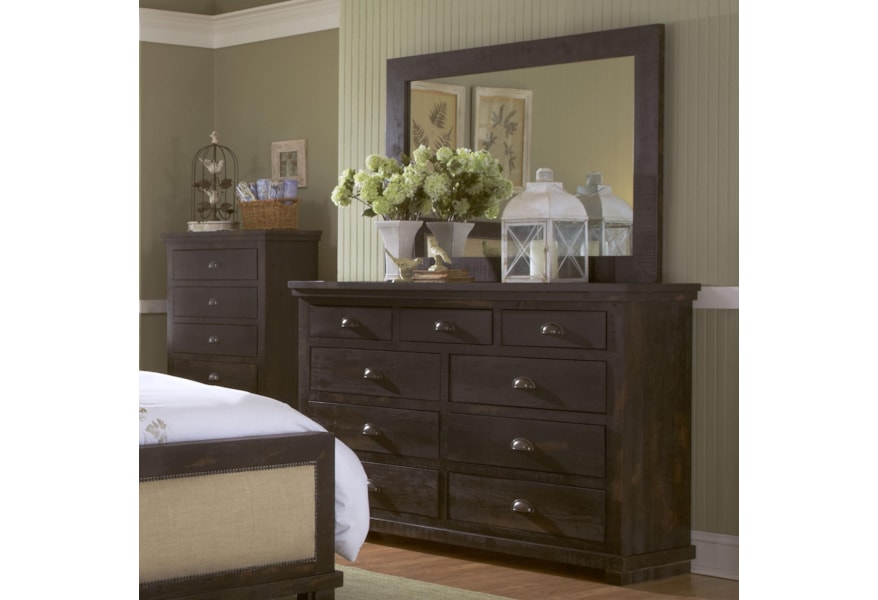 Progressive Furniture Willow P612 23 50 Distressed Pine Drawer