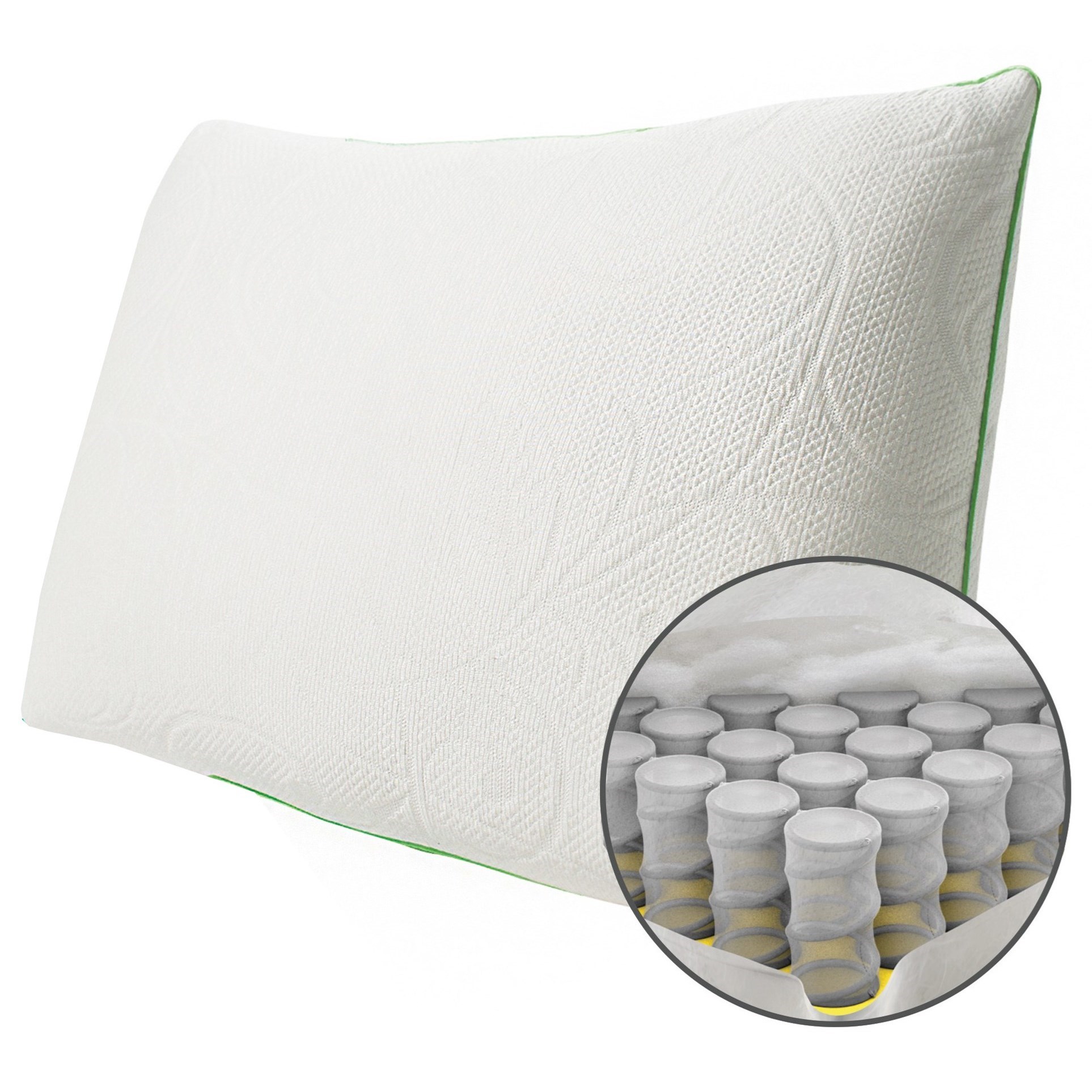 Protect A Bed Classic Crystal Hybrid Pillow Queen Medium Crystal