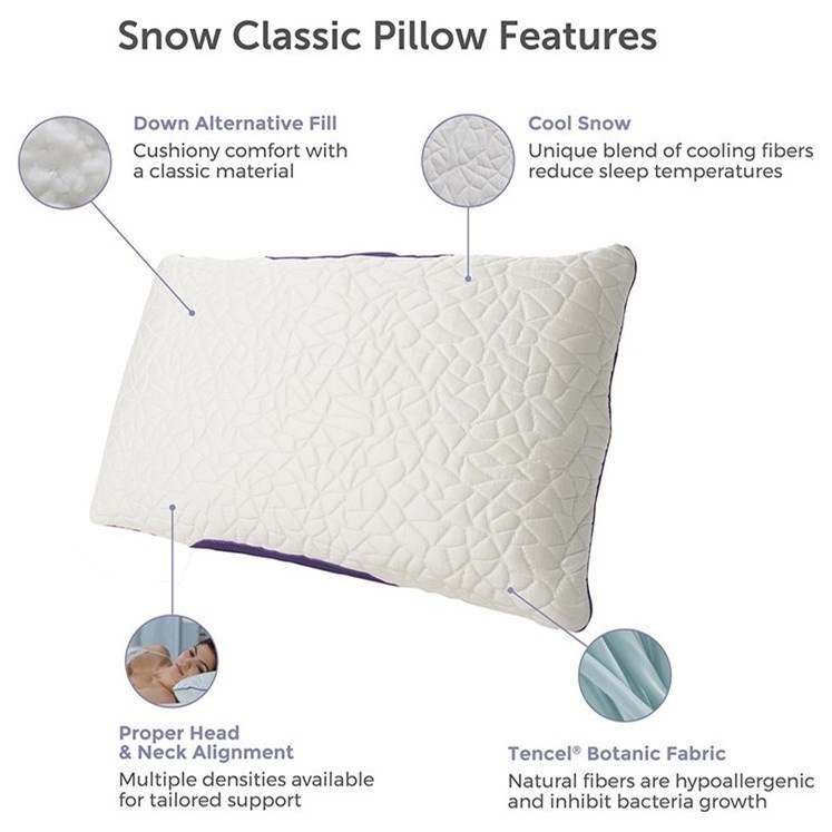 snow cooling pillow
