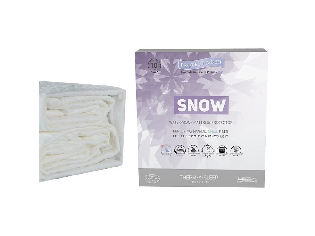 Protect A Bed Snow Cooling Mattress Protector Tss0159 Cal King