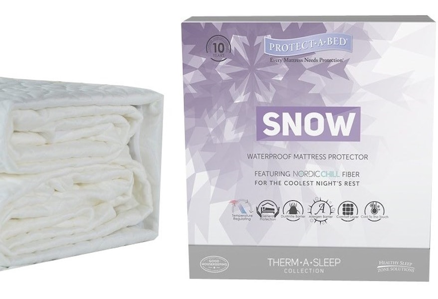 Protect A Bed Snow Cooling Mattress Protector 1327089 Queen Snow Cooling Waterproof Mattress Protector Dunk Bright Furniture Mattress Protectors
