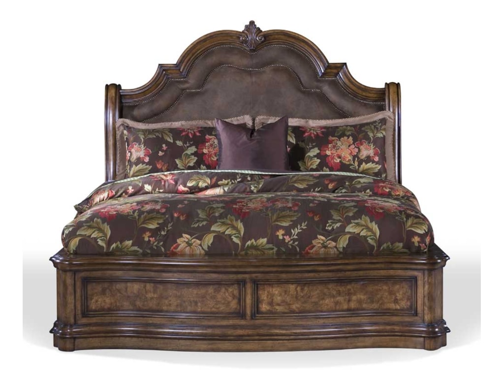 Ski Furniture San Mateo 662 170 171 172 Queen Microfiber Bed Shown May Not Represent Size Indicated