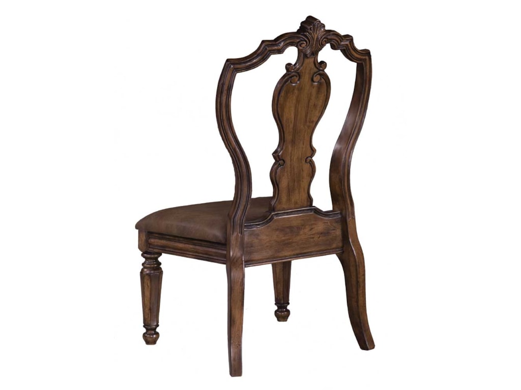 Pulaski Furniture San MateoCarved Back Side Chair
