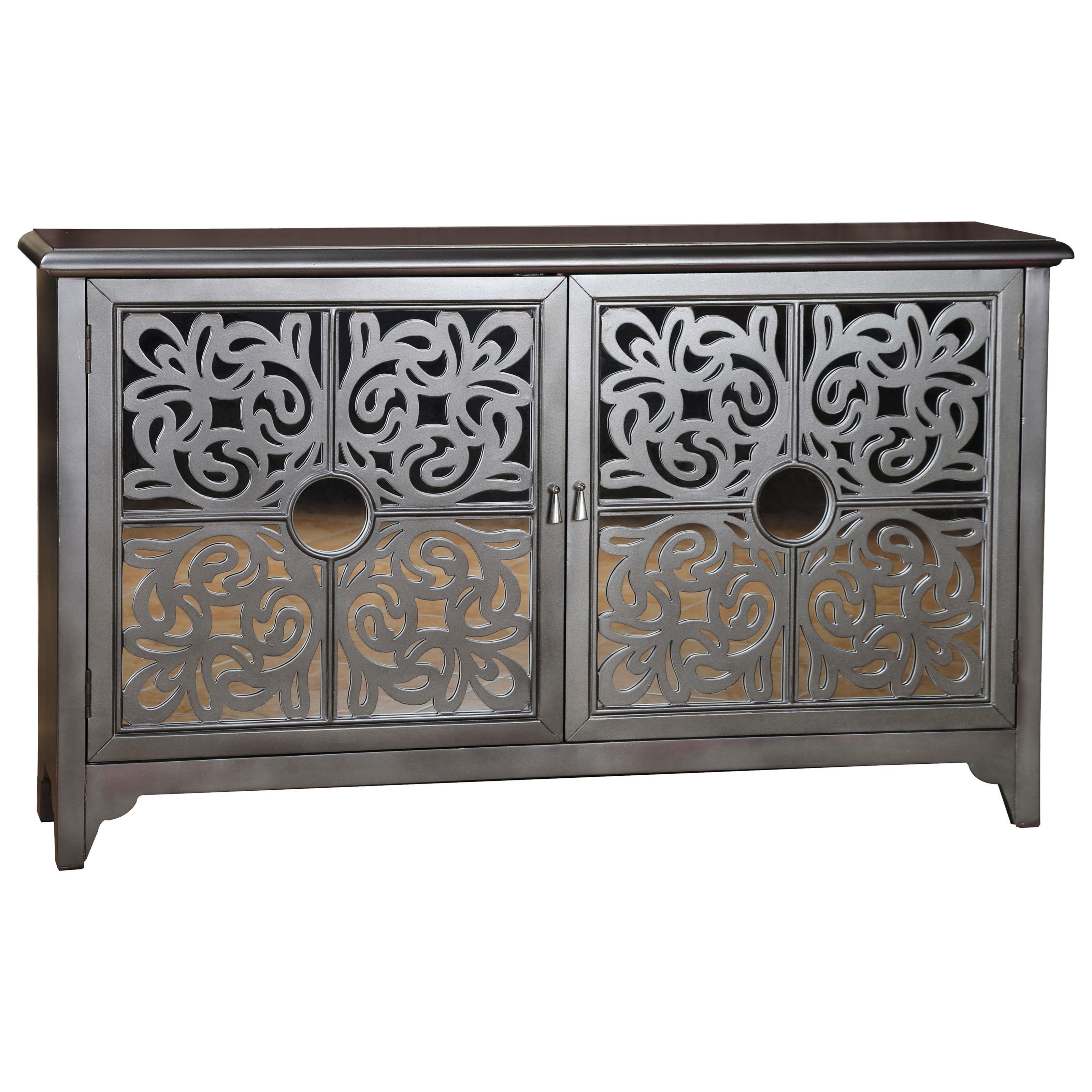 Pulaski Furniture Accents 675081 Taj Credenza With Decorative