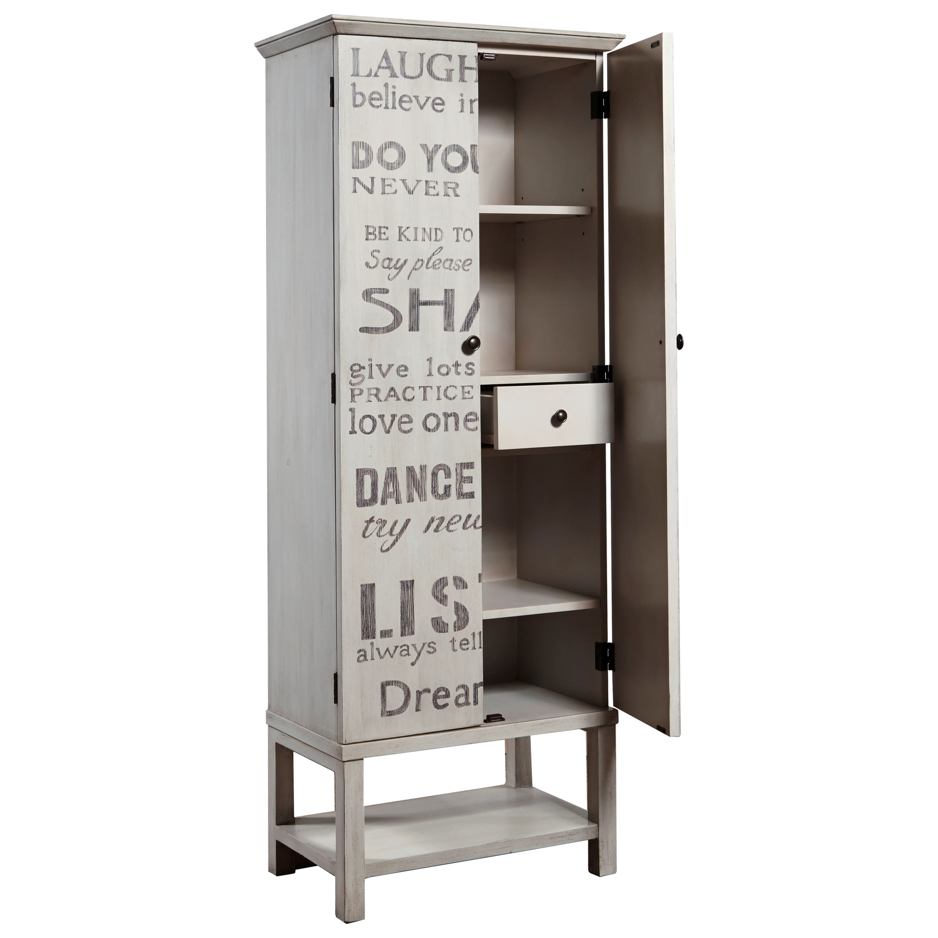 Pulaski Furniture Accents Grandma Wine Cabinet With Cute Quotes On