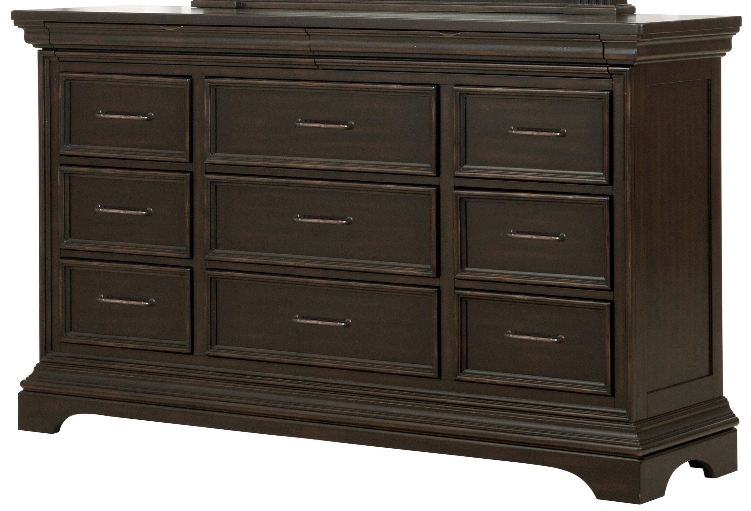 Pulaski Furniture Caldwell P012100 11 Drawer Dresser With Jewelry