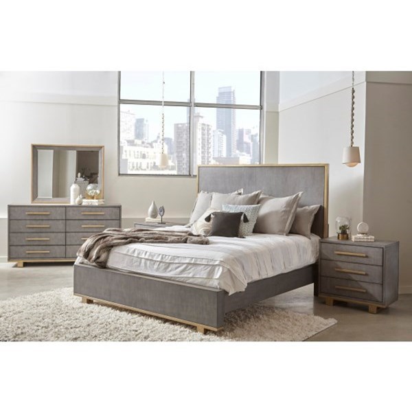 Pulaski Furniture Carmen P077100 Contemporary Dresser With Metal Accents Dunk Bright Furniture Dressers