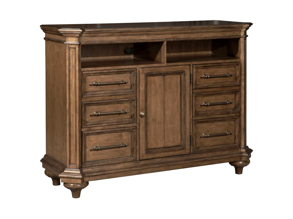 Ski Furniture Carrington Traditional Media Chest With