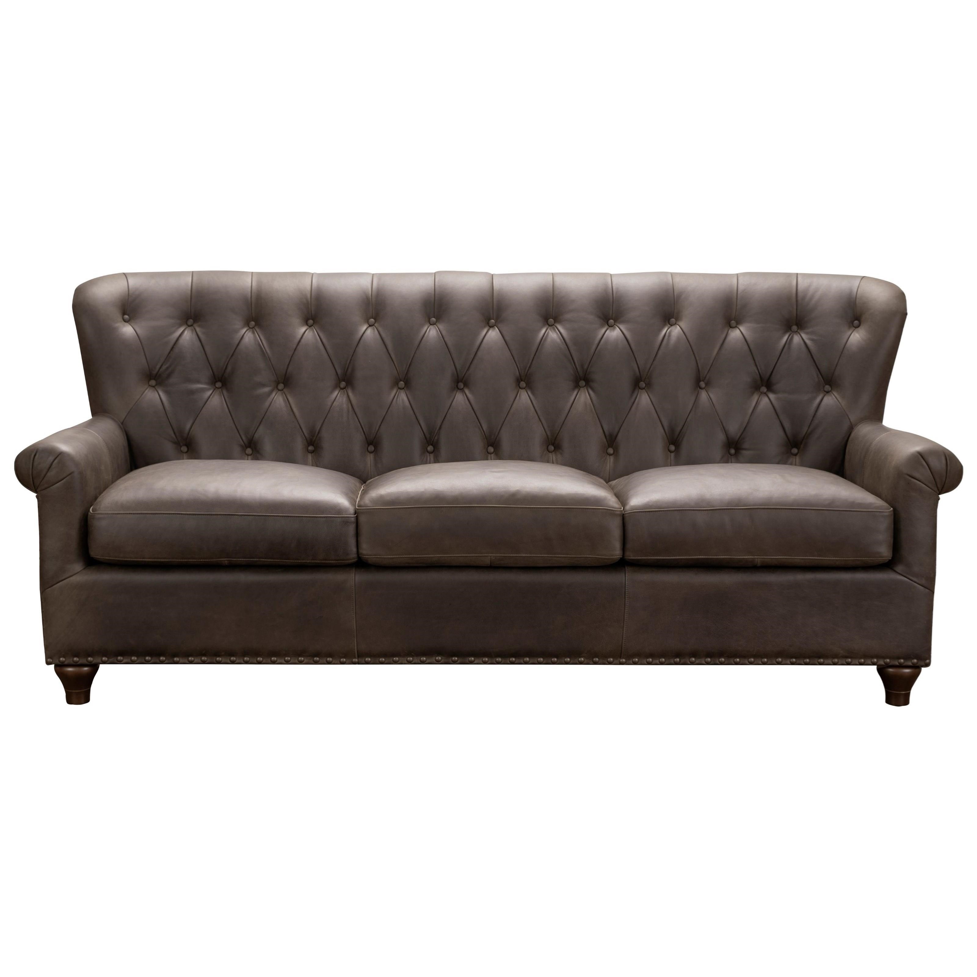 Pulaski Furniture Charlie P927 680 1752 Traditional Sofa With Tufted Back Dunk Bright Furniture Sofas