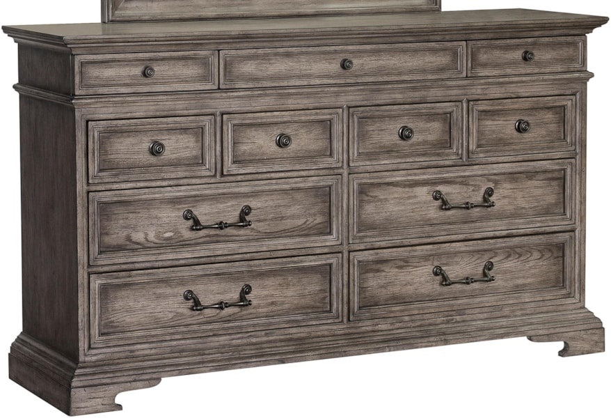 Pulaski Furniture Cordoba P115100 Traditional 11 Drawer Dresser